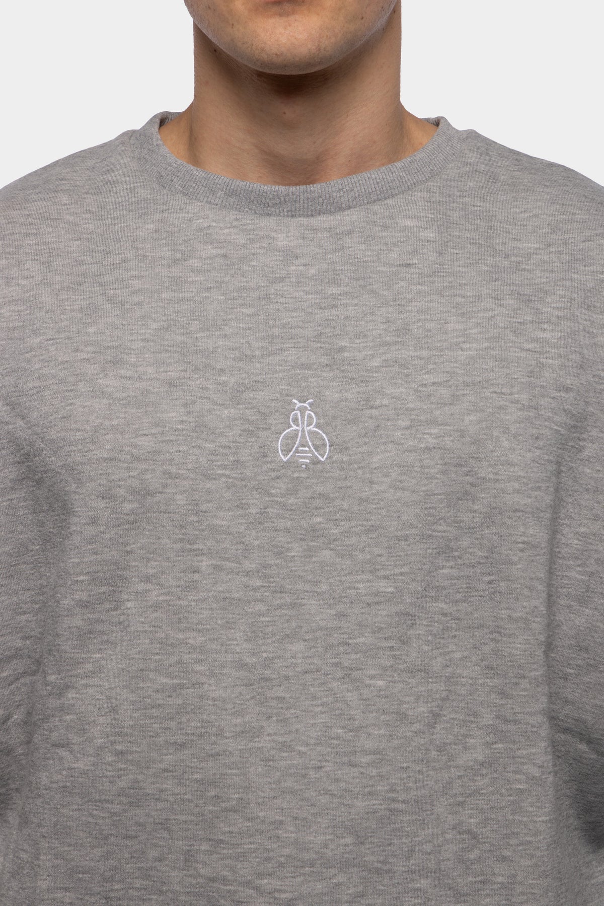 Comfy Crewneck Sweater Grey